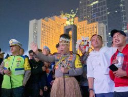 Kapolri dan Mensesneg Tinjau Panggung Rakyat di HI, Masyarakat Antusias