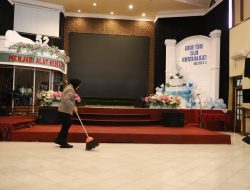 Sambut HUT ke-77, Polwan Polresta Malang Kota Gelar Bakti Religi di Sejumlah Tempat Ibadah