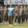 Pererat Sinergi ,Danrem 084/BJ dan PJU Ikuti Olahraga Bers