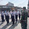 Koramil 0829-09/Blega Amankan Gerak Jalan HUT RI Ke-80