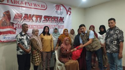 Media TargetNews.ID Bersama Pelindo Serta Bank Jatim Bagikan Baksos
