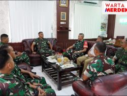 Kapolres OKI Terima Kunjungan Danbrigif 8/GC di Mapolres OKI