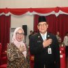 Wakil Bupati Kampar hadiri Pelantikan Dr. H. Syahrial Abdi, AP, M.Si sebagai Sekretaris Daerah (Sekda) Provinsi Riau. 