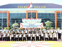 Polres Gresik Apresiasi 34 Personel Berprestasi, Kapolres: Jadikan Motivasi Tingkatkan Kinerja