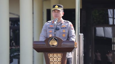 Jaga Soliditas, Kapolres Nganjuk Tekankan Integritas dan Kinerja Tanpa Pelanggaran