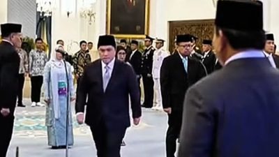 Presiden Prabowo Subianto Melantik Erick Thohir Jadi Menpora, Djamari Chaniago Sebagai Menko Polkam ‎