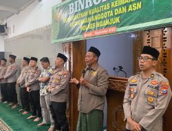 Binrohtal Polres Nganjuk: Meneladani Akhlak Nabi Muhammad dalam Tugas Kepolisian