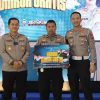 Kapolres Nganjuk Hadiahkan Umroh untuk Anggota Satlantas Berprestasi di Puncak HUT Lalu Lintas ke-70