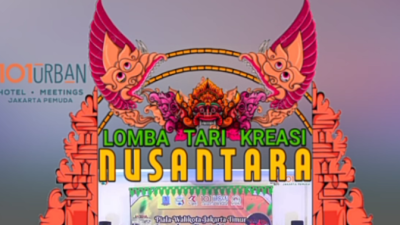 Walikota Jakarta Timur menggelar: Lomba Tari Kreasi Nusantara Di Hotel 101 Urban Pemuda  Rawamangun.