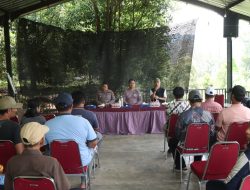 Silaturahmi Kamtibmas di Bukit Surga, Polres Nganjuk Gandeng Forkopimcam Sawahan dan Komunitas Trail