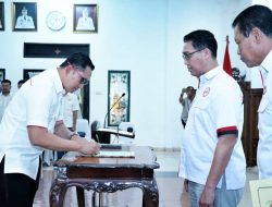 Semangat Baru di Dunia Bola Voli AKBP Raden Erik Bangun Prakasa Resmi Pimpin PBVSI Kabupaten Magetan