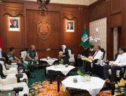 Pangdam V/Brawijaya Bahas Rencana Pengamanan Kunjungan Presiden ke Jawa Timur