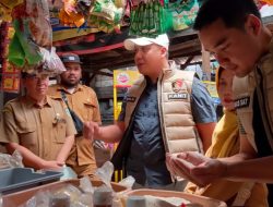 Satgas Pangan Polres Pasuruan Sidak Harga Beras di Pasar Tradisional, Pastikan Sesuai HET