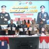 Polresta Sidoarjo Berhasil Gagalkan Penyelundupan 8,2 Kilogram Sabu