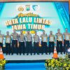 Satlantas Polres Nganjuk Raih Juara 2 Lomba Kampung Tertib Lalu Lintas Tingkat Polda Jatim 2025