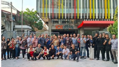 Hotel 101 Urban Pemuda Gelar Pelatihan Damkar Bersama Perwakilan Damkar Pulogadung.