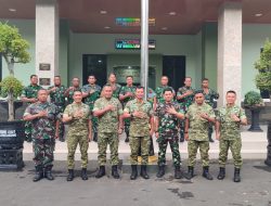 Kasdam Brawijaya Tinjau Lokasi Pembangunan Yon TP 886/PJ