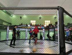 Sambut HUT ke – 80 Brimob Polda Jatim Gelar Kejurda Tarung Bebas Indonesia 2025