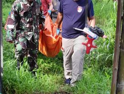 Digegerkan warga Magelang Dengan  penemuan mayat dibelakang kantor BRI Pakelan Magelang