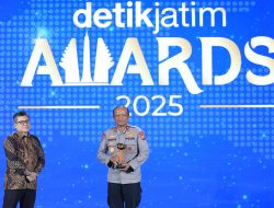 Kapolda Jatim Terima Penghargaan Penggerak Pangan, Sukses Ubah Ribuan Hektar Lahan Tidur Menjadi Produktif