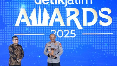 Kapolda Jatim Terima Penghargaan Penggerak Pangan, Sukses Ubah Ribuan Hektar Lahan Tidur Menjadi Produktif