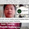 Tangkap Burhanuddin Simatupang Alias Iwan tupang pemasok BBM ilegal drilling pernah menjadi tersangka tangkap lepas Polres Rokan hulu kasus Bandar narkoba tahun lalu.
