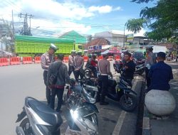 Hari Pertama Oprasi Zebra Krakatau Polres Pesawaran Tilang 39  Pelanggar dan Beri Teguran Kepada 50 Pengendara