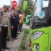 Operasi Zebra Semeru 2025, Polres Pelabuhan Tanjung Perak Lakukan Ramp Check hingga Tes Urine di Terminal Ampel Surabaya,
