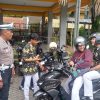 Operasi Zebra 2025, Satlantas Polres Pasuruan Tertibkan Kendaraan Pelajar di SMAN 1 Pandaan