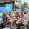 Ditlantas Polda Jatim Ngopi Bareng Warga Sosialisasi Tertib Lalin di Operasi Zebra Semeru