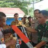 Kapolres Nganjuk Perkuat Silaturahmi Kamtibmas di Ngetos, Serahkan Bantuan Gergaji Mesin
