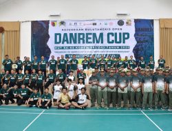 Ratusan Atlet Bulu Tangkis Jatim–Jateng Meriahkan Danrem Cup di Ponorogo