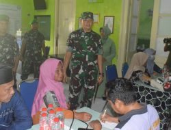 Kodim Sampang Gelar Baksos Kesehatan: Wujud Manunggal TNI AD dengan Rakyat di Hari Juang ke-80