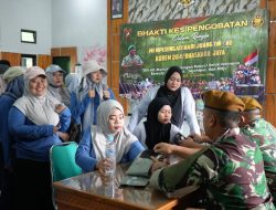 Korem 084/Bhaskara Jaya Gelar Bakti Kesehatan Gratis di Sidoarjo, Sambut Hari Juang TNI AD ke-80