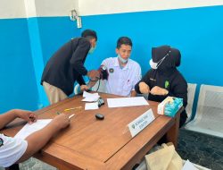 Polres Nganjuk dan Sidokkes Periksa Kesehatan Driver SPPG Kemala Bhayangkari, Lengkapi dengan Pemberian Obat dan Vitamin Gratis