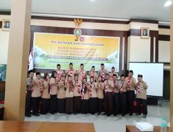 Kwarran Gresik Kukuhkan Mabiran dan Dewan Kerja Ranting Penegak Pandega