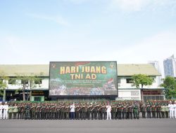Danrem 084/Bhaskara Jaya Hadiri Peringatan Hari Juang TNI AD di Kodam V/Brawijaya