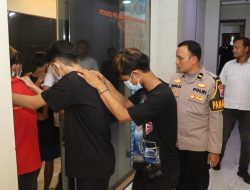 Polres Pelabuhan Tanjung Perak Tangkap Geng Remaja Bersajam yang Begal Motor di Bulak Surabaya.
