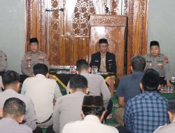 Binrohtal Polres Nganjuk Perkuat Spiritual Personel, Angkat Makna Doa Anak Sholeh