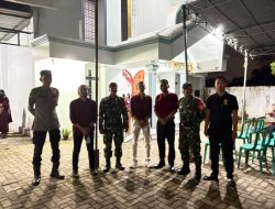 Babinsa Koramil Kamal Amankan Ibadah Natal IKAMASU UTM di GKJW Telang