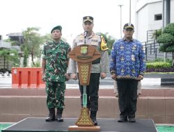 Polres Metro Jakarta Barat Gelar Apel Operasi Lilin Jaya 2025, Siap Amankan Natal dan Tahun Baru