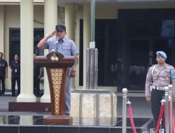 Final Check Pengamanan Nataru, Apel Gelar Pasukan Ops Lilin Semeru 2025 Digelar di Polres Nganjuk