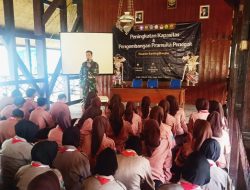 TNI Tanamkan Wawasan Kebangsaan kepada Pramuka Penegak Trenggalek