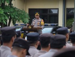 Polres Nganjuk Gelar Apel Kesiapan Pengamanan Malam Tahun Baru 2026, Ratusan Personel Gabungan Disiagakan