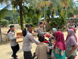 Polri Hadir untuk Kemanusiaan, Pengungsi Banjir di Bireuen Terima Layanan Kesehatan Gratis