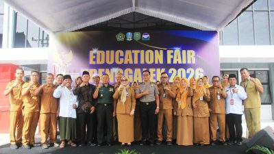 Kodim 0806/Trenggalek Dukung Pendidikan Nasional lewat Stand Edukasi di Education Fair 2026