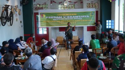 Kapendam V/Brawijaya Pimpin Coffee Morning Perkuat Sinergi TNI dan Insan Media di Surabaya