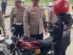 Tekan Angka Curanmor, Polres Pelabuhan Tanjung Perak Gelar Razia Kendaraan di Jembatan Suramadu