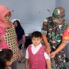 Dampingi Posyandu, TNI Peduli Terhadap Kesehatan Anak
