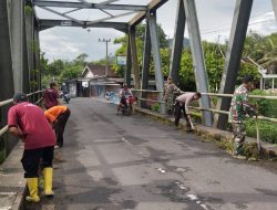 Di Pagi Berkabut, TNI-Polri dan Warga Dawuhan Bersatu Jaga Lingkungan